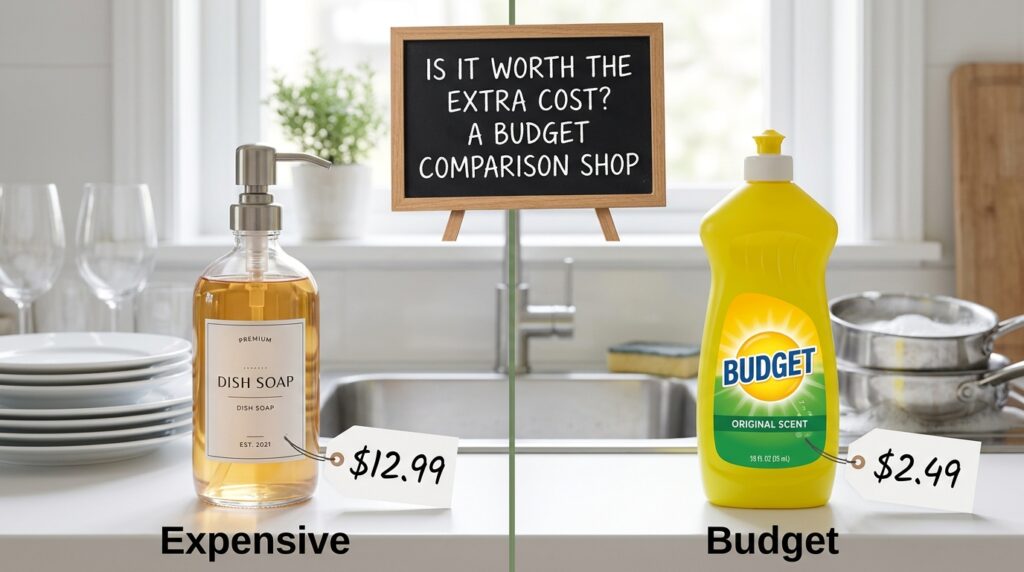 does expensive dish soap really work better?