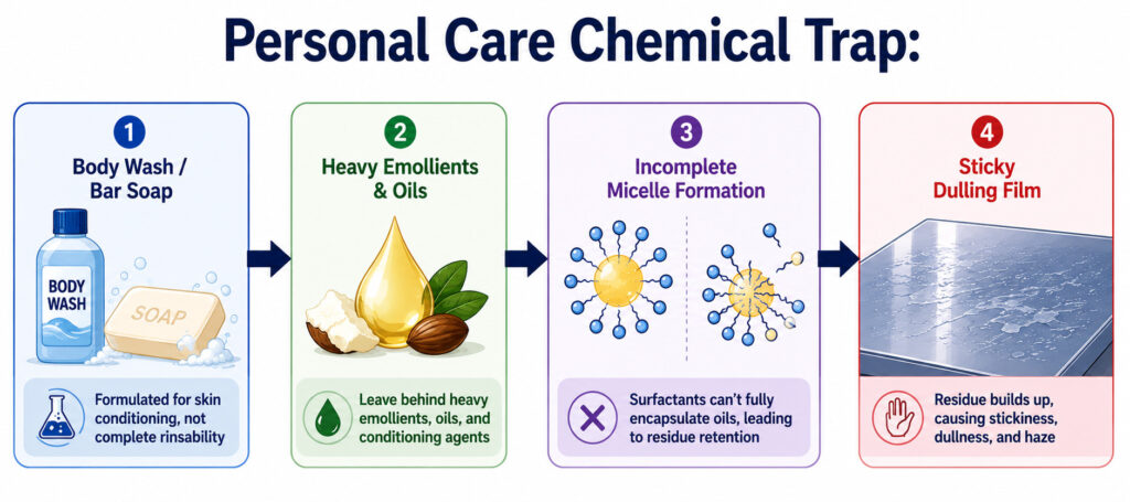 personal care chemical trap