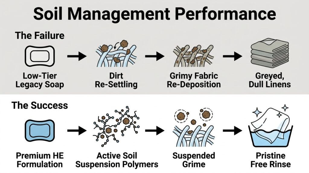 Does Your Washing Machine Type Affect Detergent Performance? soil management performance