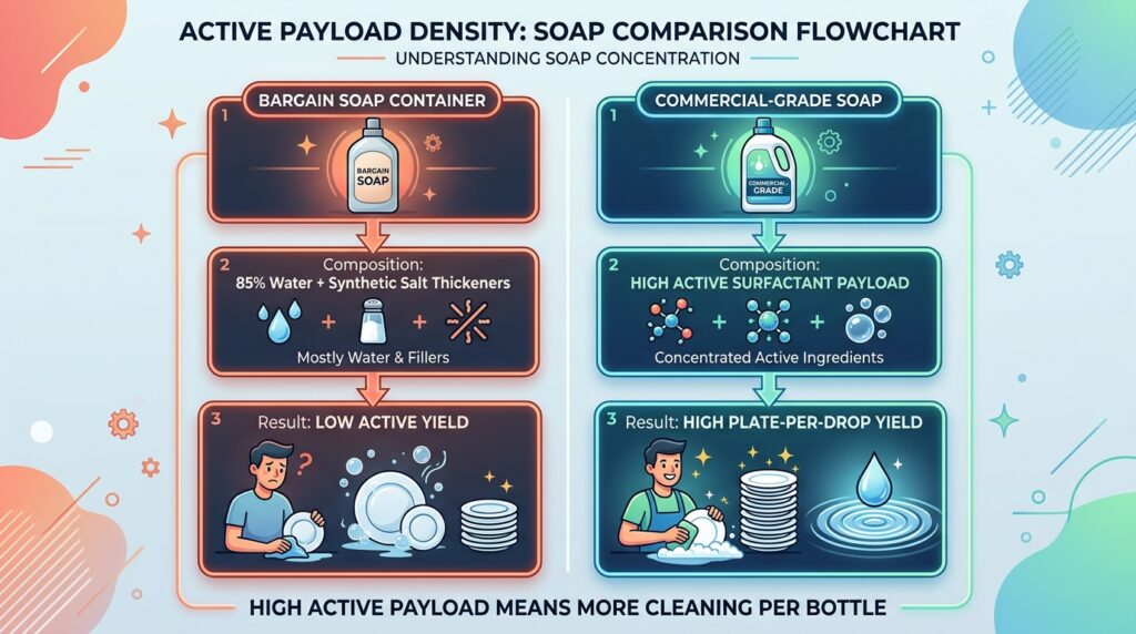 the active payload density