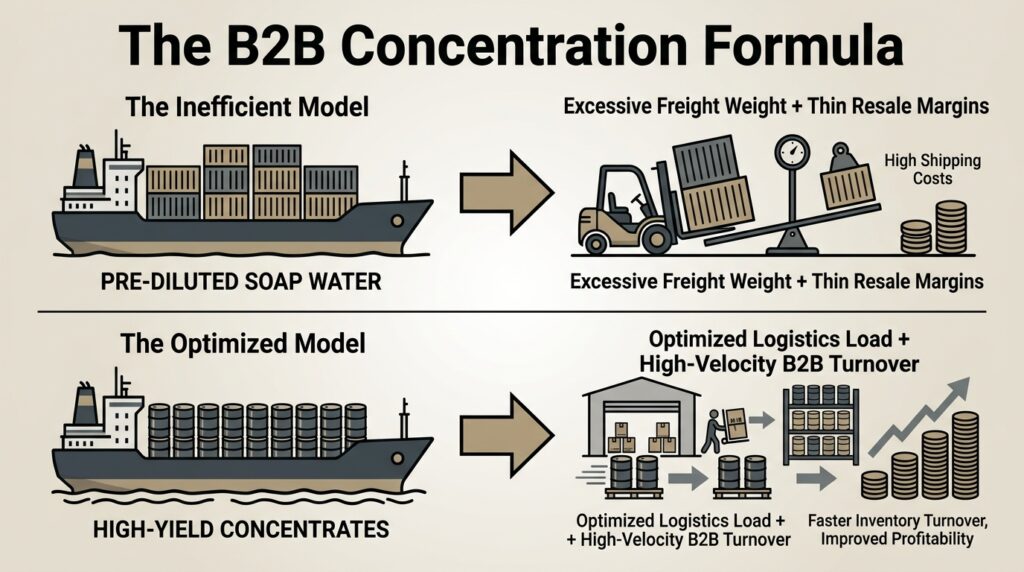 the b2b concentration formula
