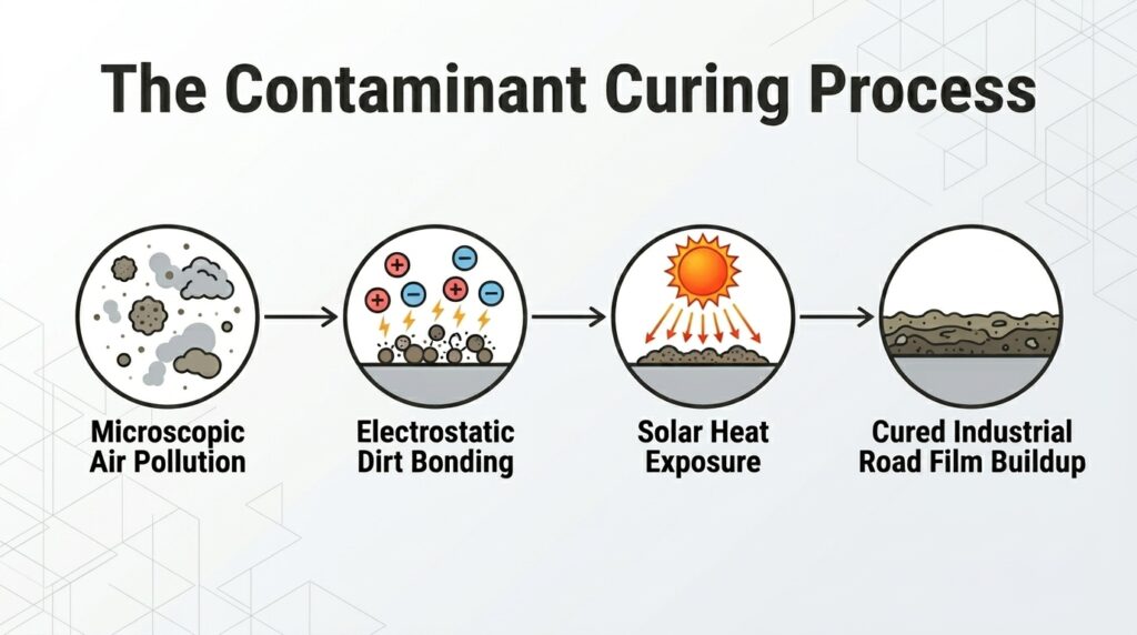 How Often Should You Wash Your Car with Shampoo? the contaminant curing process