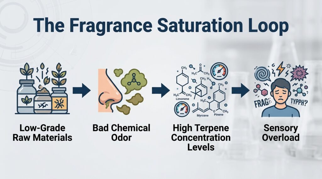 Why Does My House Smell Too Strong After Cleaning? the fragrance saturation loop