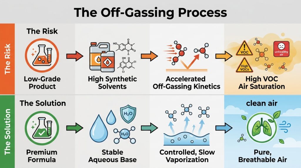 Why Does My House Smell Too Strong After Cleaning? the off gassing process