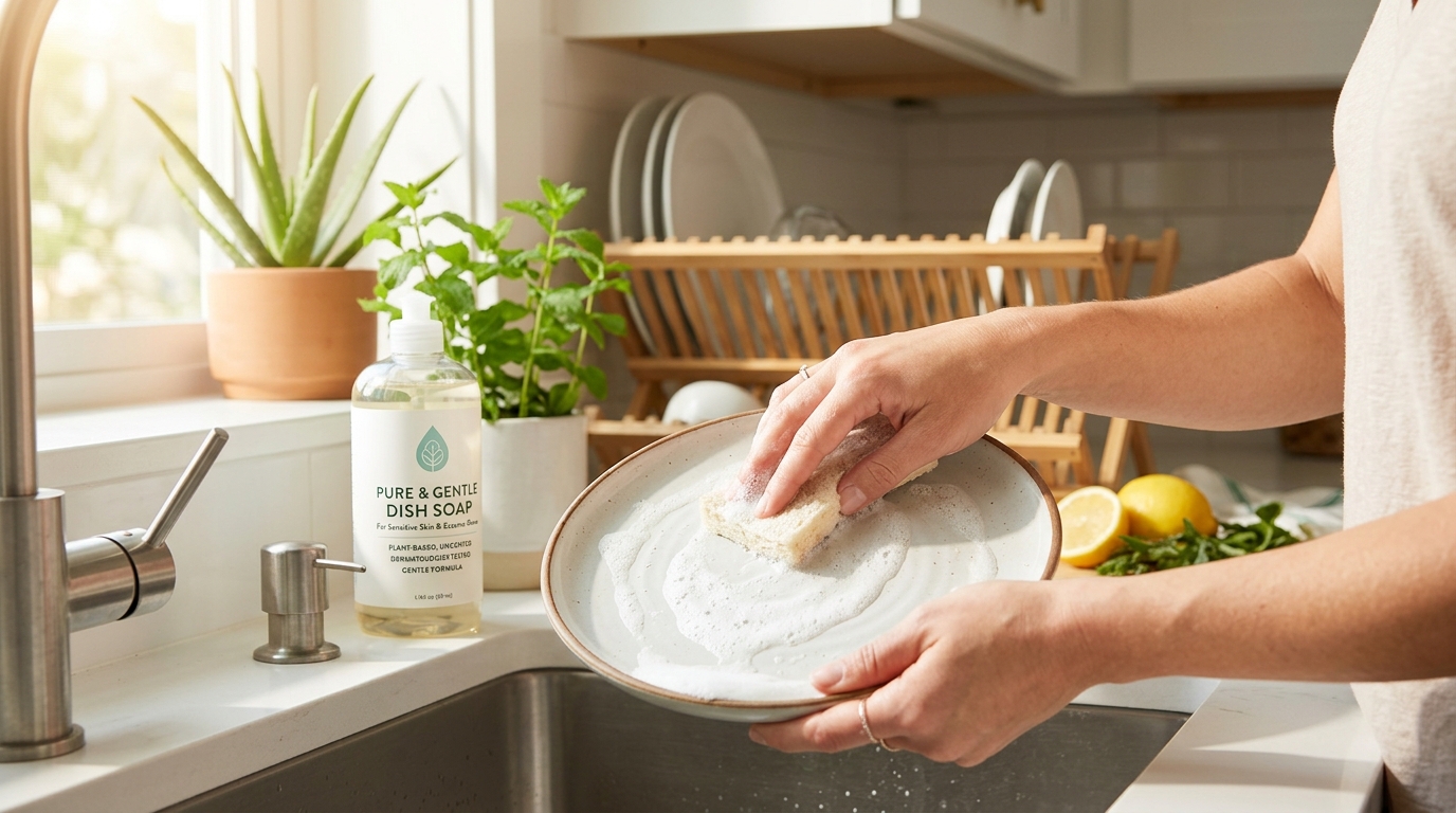 Best Dish Soap for Sensitive Skin and Eczema Best Dish Soap for Sensitive Skin and Eczema