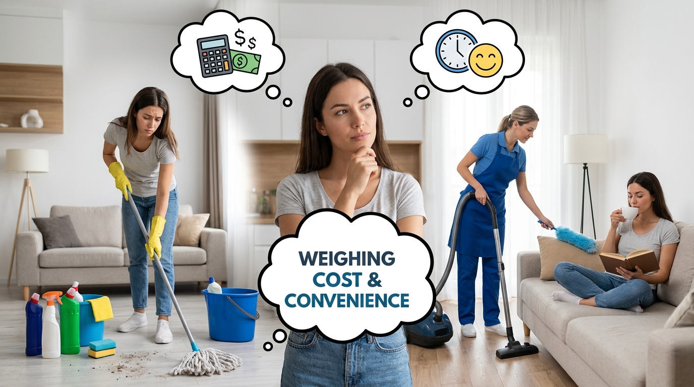 Should I Hire a Professional Cleaner or DIY? Should I Hire a Professional Cleaner or DIY?