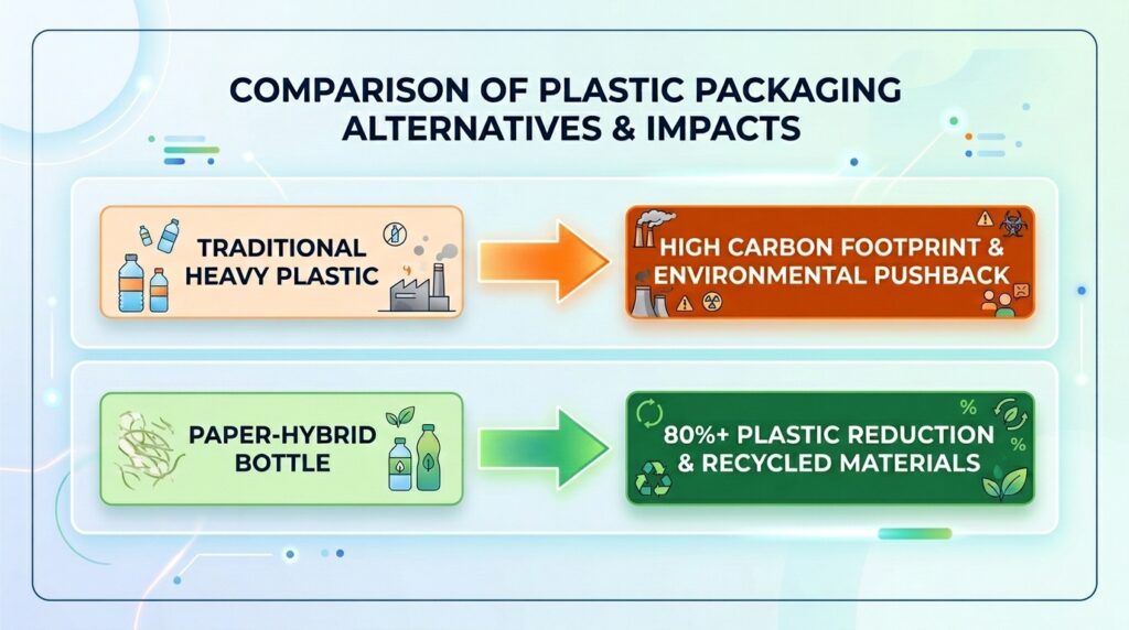 Do Clean People Make a Liquid Detergent? comparison of plastic packaging alternatives & impacts